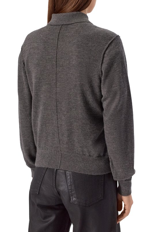 Кашемировый кардиган 7 For All Mankind 7N0J0F17-1PG Серый  7N0J0F17-1PG Фото 4