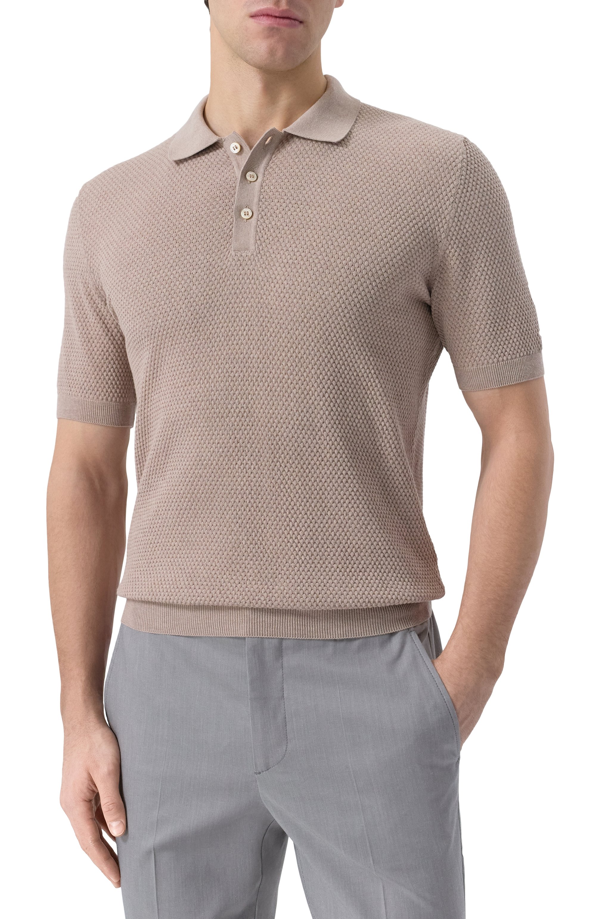 Хлопковое поло GRAN SASSO, арт. 57113/20620, фото 3