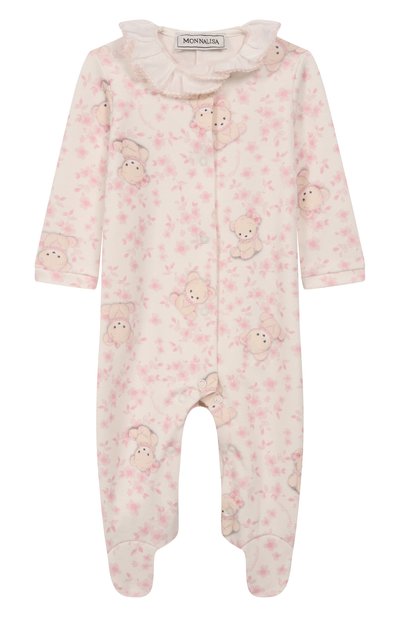 Хлопковый комбинезон MONNALISA, арт. 35F206