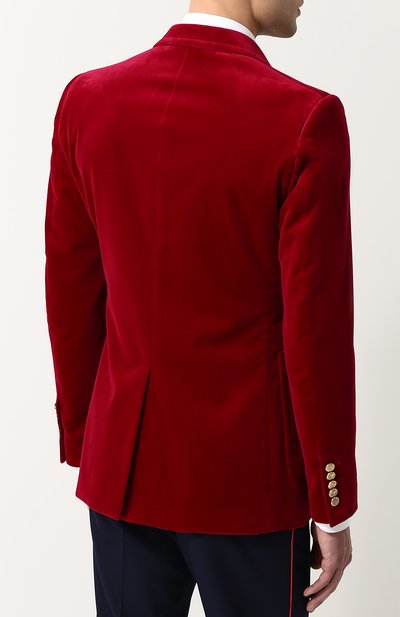 Однобортный вечерний пиджак с остроконечными лацканами GUCCI, арт. 508549/Z409H, фото 4