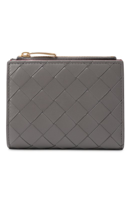 Кожаное портмоне Bottega Veneta 742330/V2ZL3 Серый 742330/V2ZL3