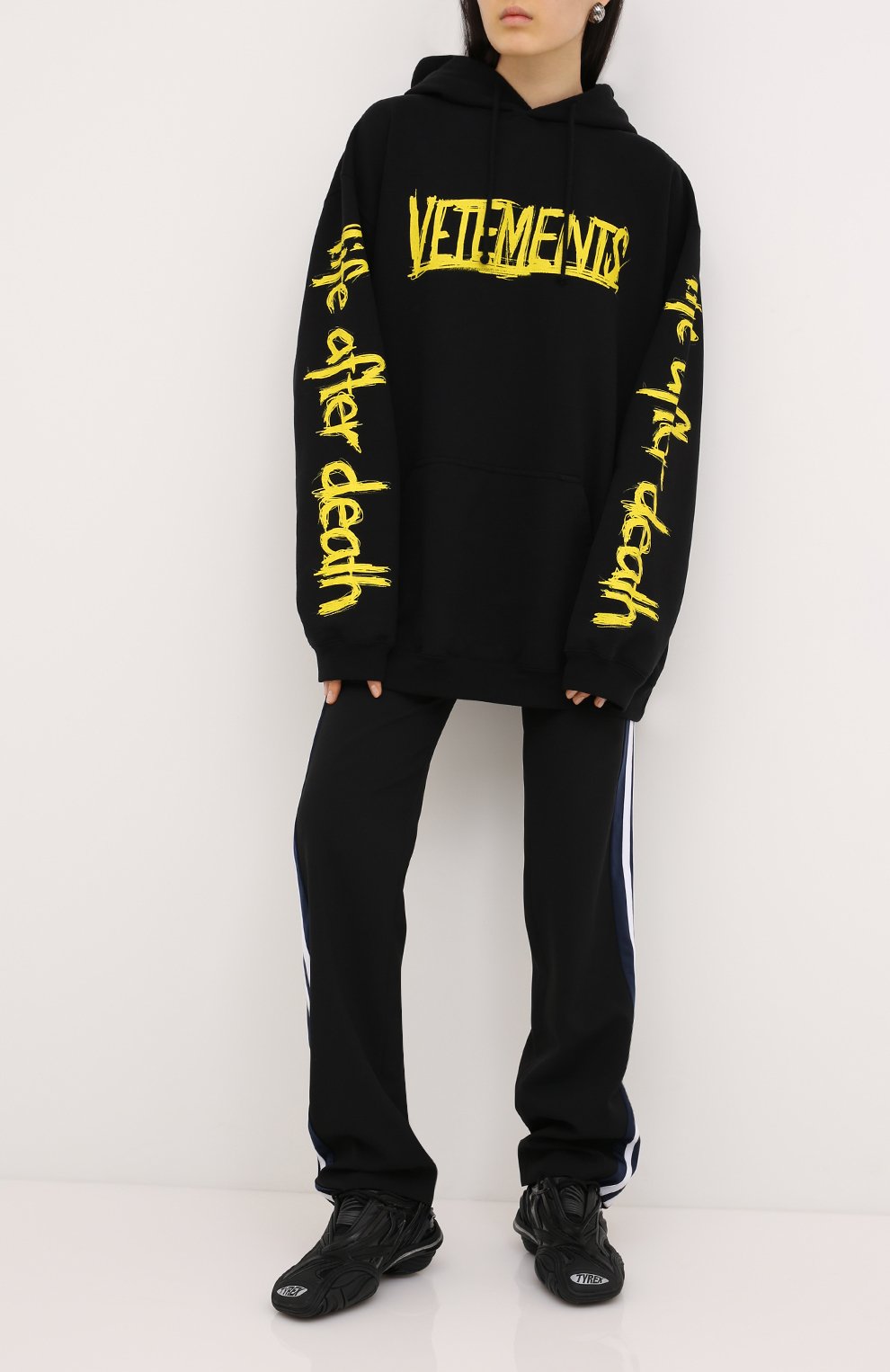 Хлопковое худи VETEMENTS, арт. UAH21TR632 1606/W, фото 2