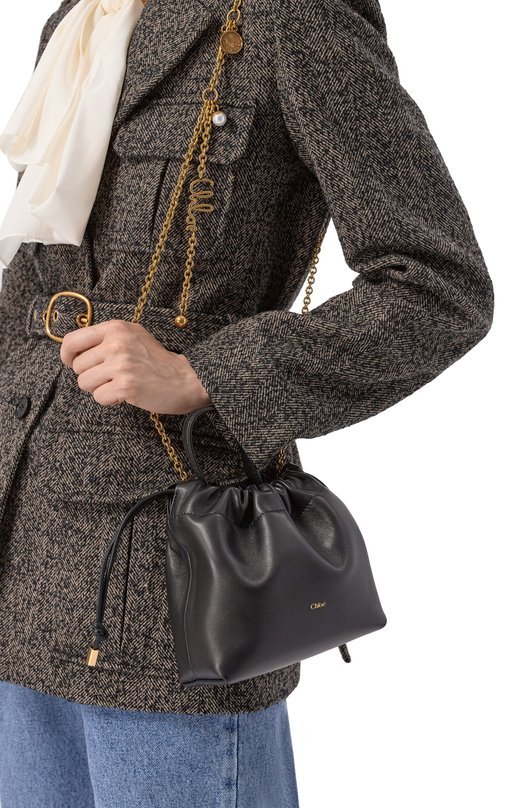 Сумка Chloé Icons mini Chloé CH26SP126R12 Чёрный  CH26SP126R12 Фото 2