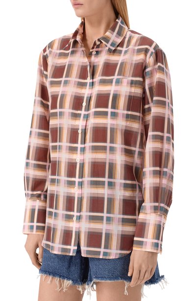 Рубашка из хлопка и шелка FRAME DENIM, арт. WE26WSH023/THE B0Y SHIRT, фото 3