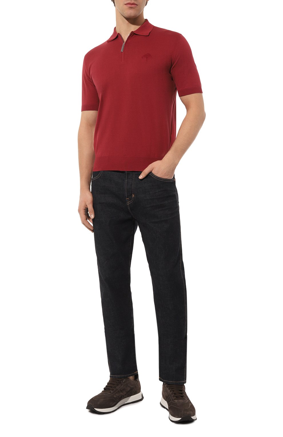 Хлопковое поло STEFANO RICCI, арт. K313030P31/F23145, фото 2