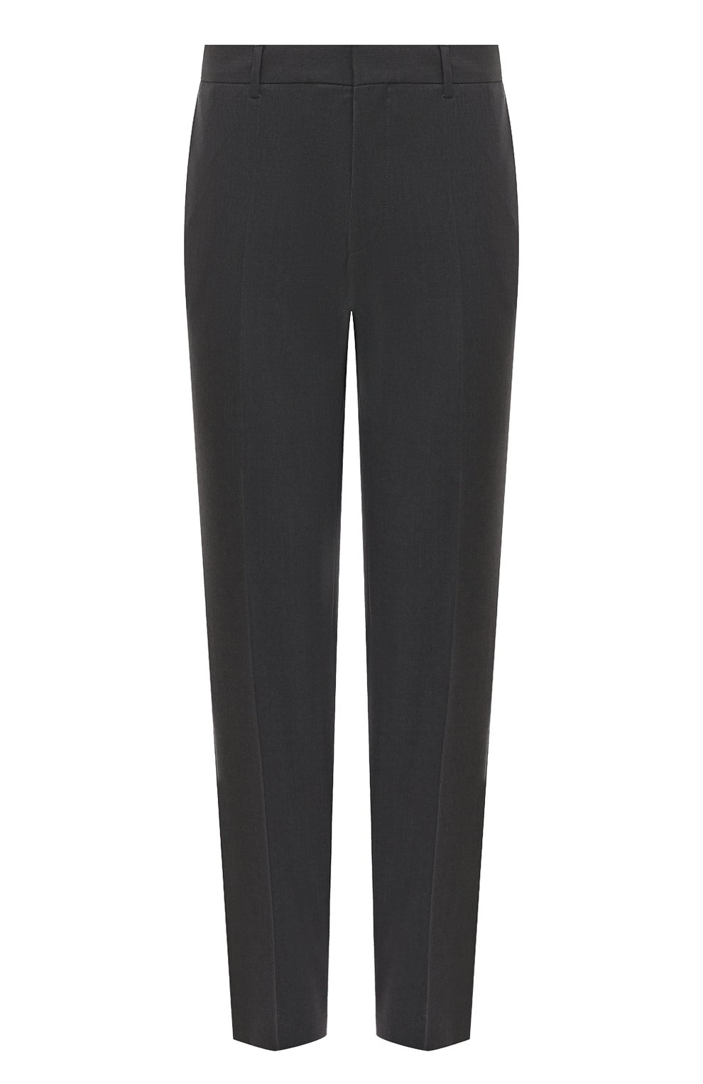 Шерстяные брюки BOSS темно-серого цвета по цене 30950 руб., арт. 50469183, фото 1 Шерстяные брюки BOSS, арт. 50469183, фото 1