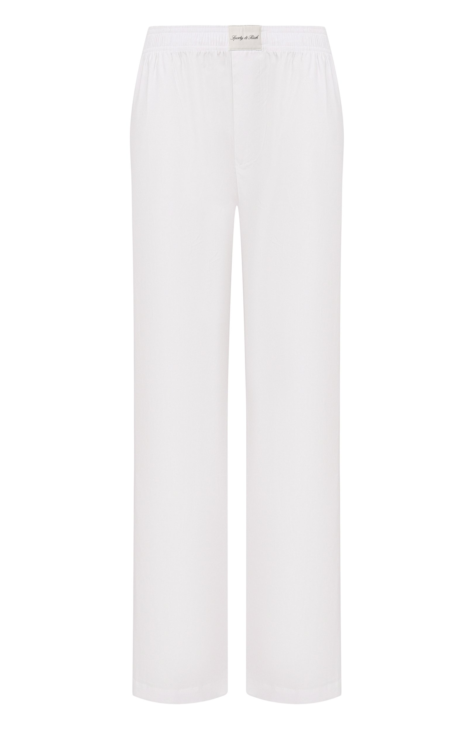 Хлопковые брюки SPORTY AND RICH, арт. PA065711329WH01, фото 1