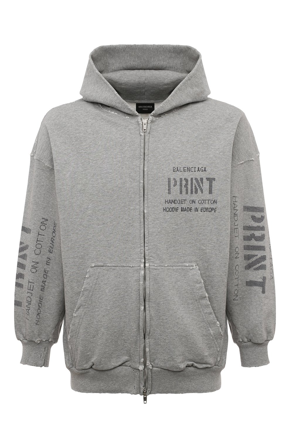 Хлопковая толстовка BALENCIAGA, арт. 744454/T0VN4, фото 1