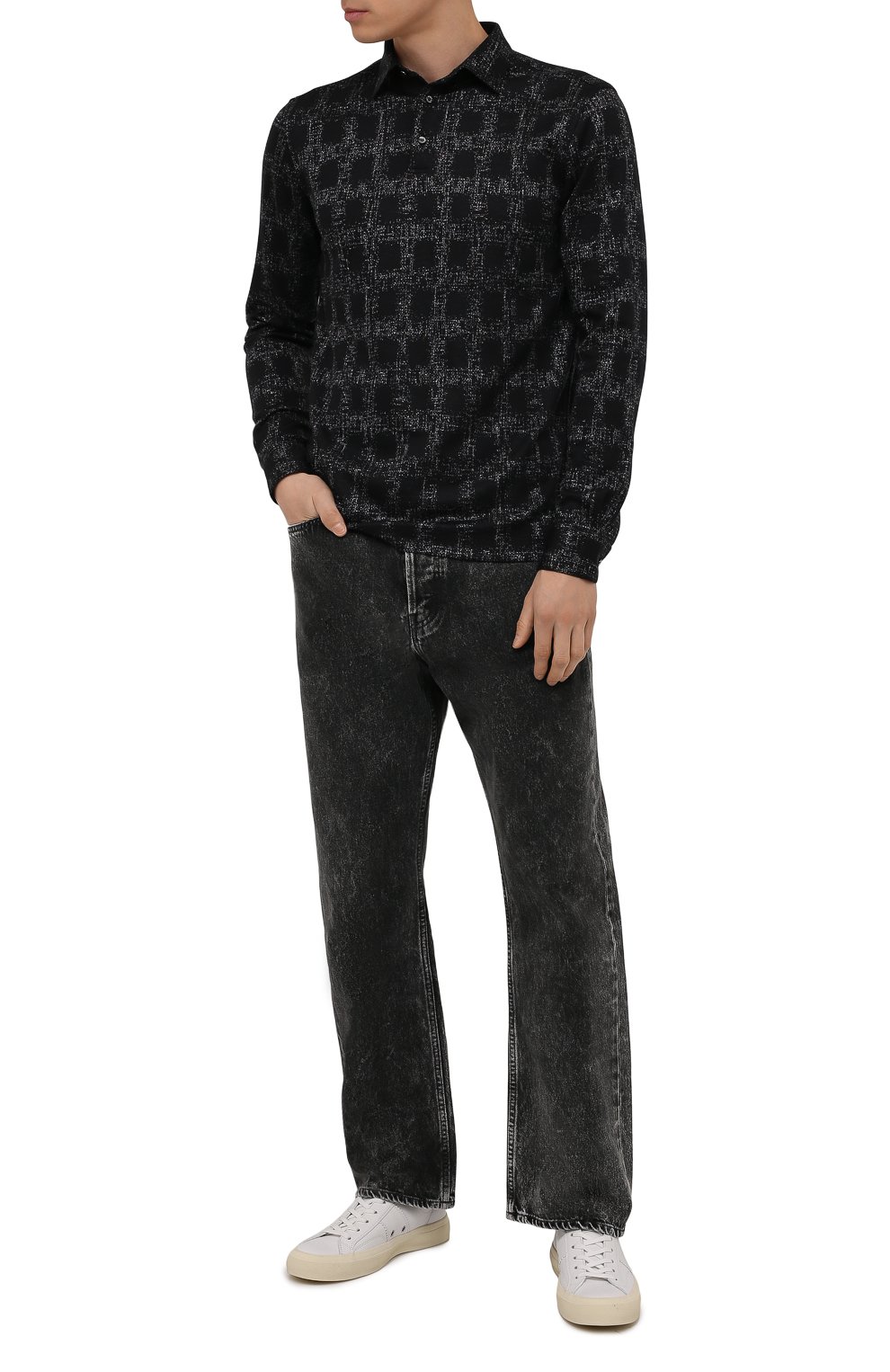 Поло из шерсти и шелка ZILLI SPORT, арт. MFW-66029-000/0003, фото 2