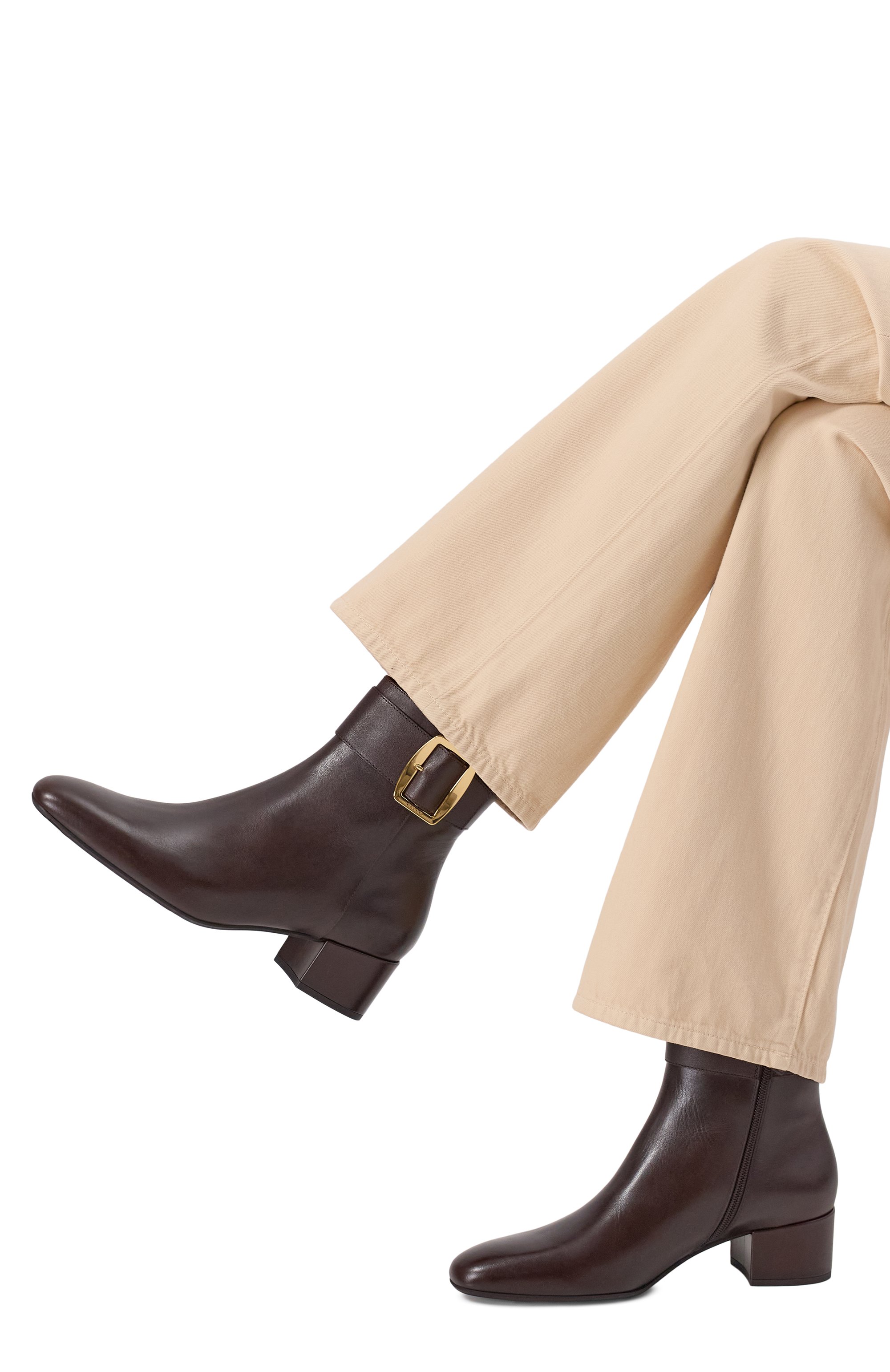 Кожаные ботильоны bally boucle 40 BALLY, арт. WB4004/VT182, фото 2