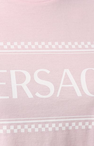 Хлопковая футболка VERSACE, арт. A83046/A201952, фото 5