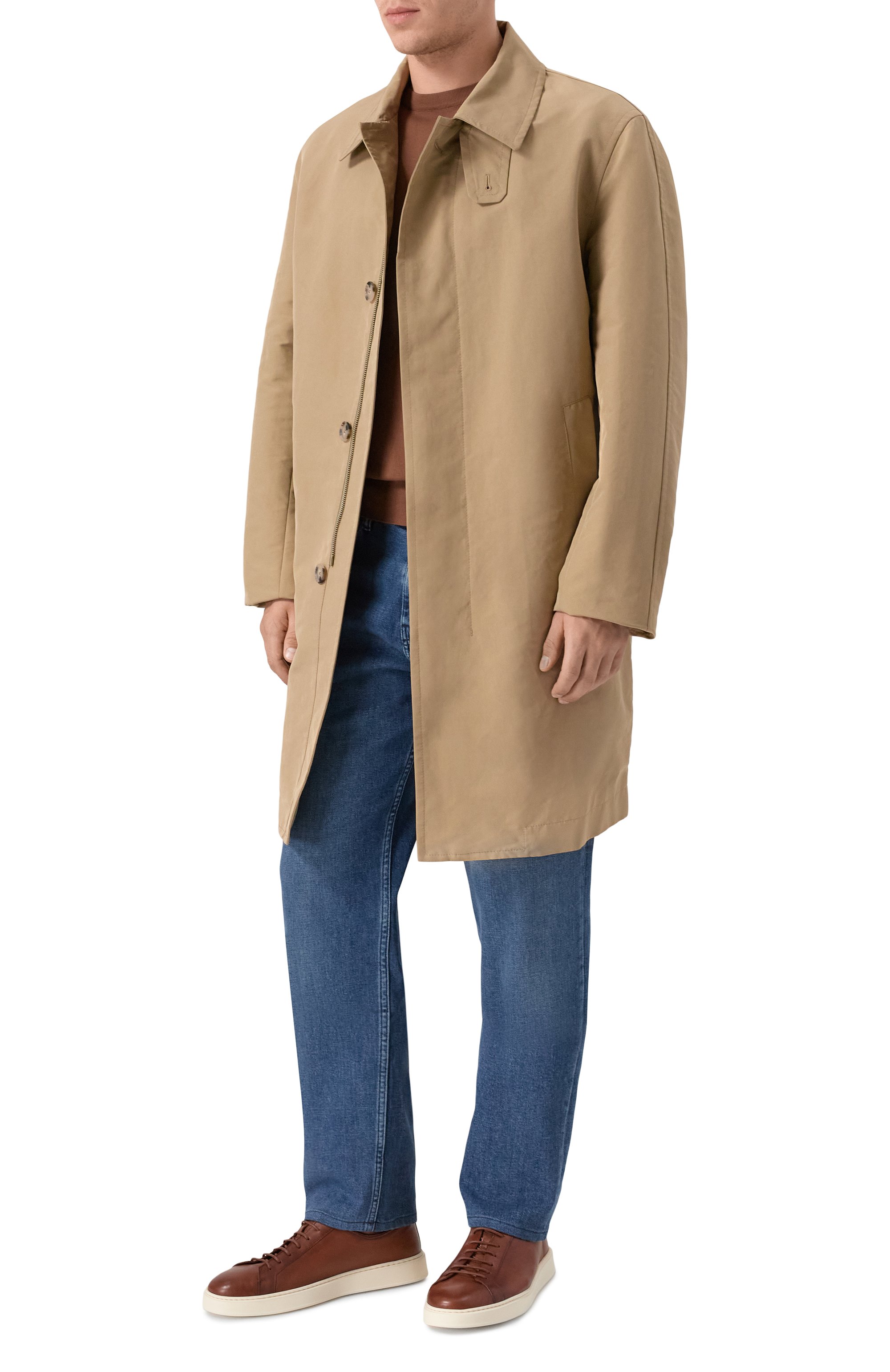 Кожаные кеды PANTANETTI, арт. 19586E/BALM, фото 2