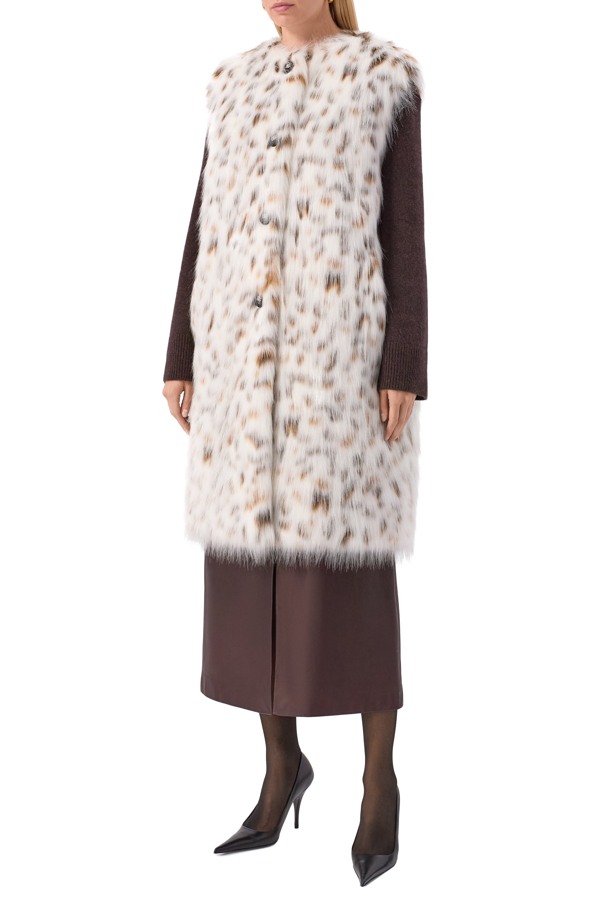 Жилет DOLCE & GABBANA белого цвета по цене 282500 руб., арт. F0B9ZF/FUSU0, фото 3 Жилет DOLCE & GABBANA, арт. F0B9ZF/FUSU0, фото 3