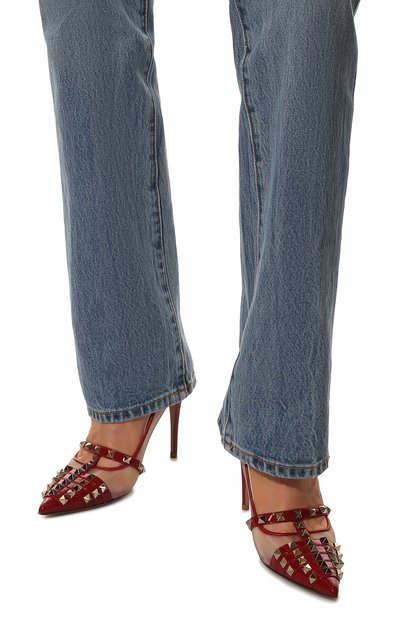 Кожаные туфли rockstud alcove VALENTINO, арт. WW2S0CV9/AMW, фото 3