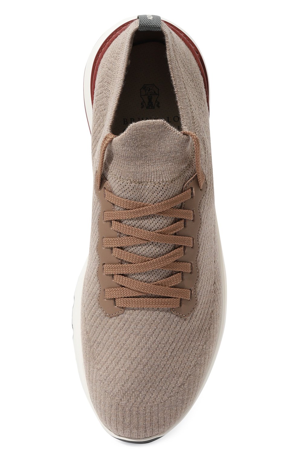 Текстильные кроссовки BRUNELLO CUCINELLI, арт. MZUWLBO253, фото 6