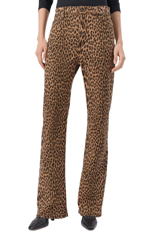 Джинсы Zadig and Voltaire WWJE01317 Леопардовый  WWJE01317 Фото 3