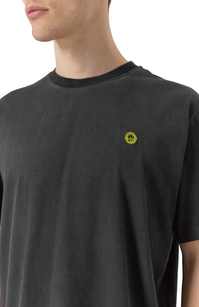 Хлопковая футболка BARROW, арт. S5BWMATH056, фото 5