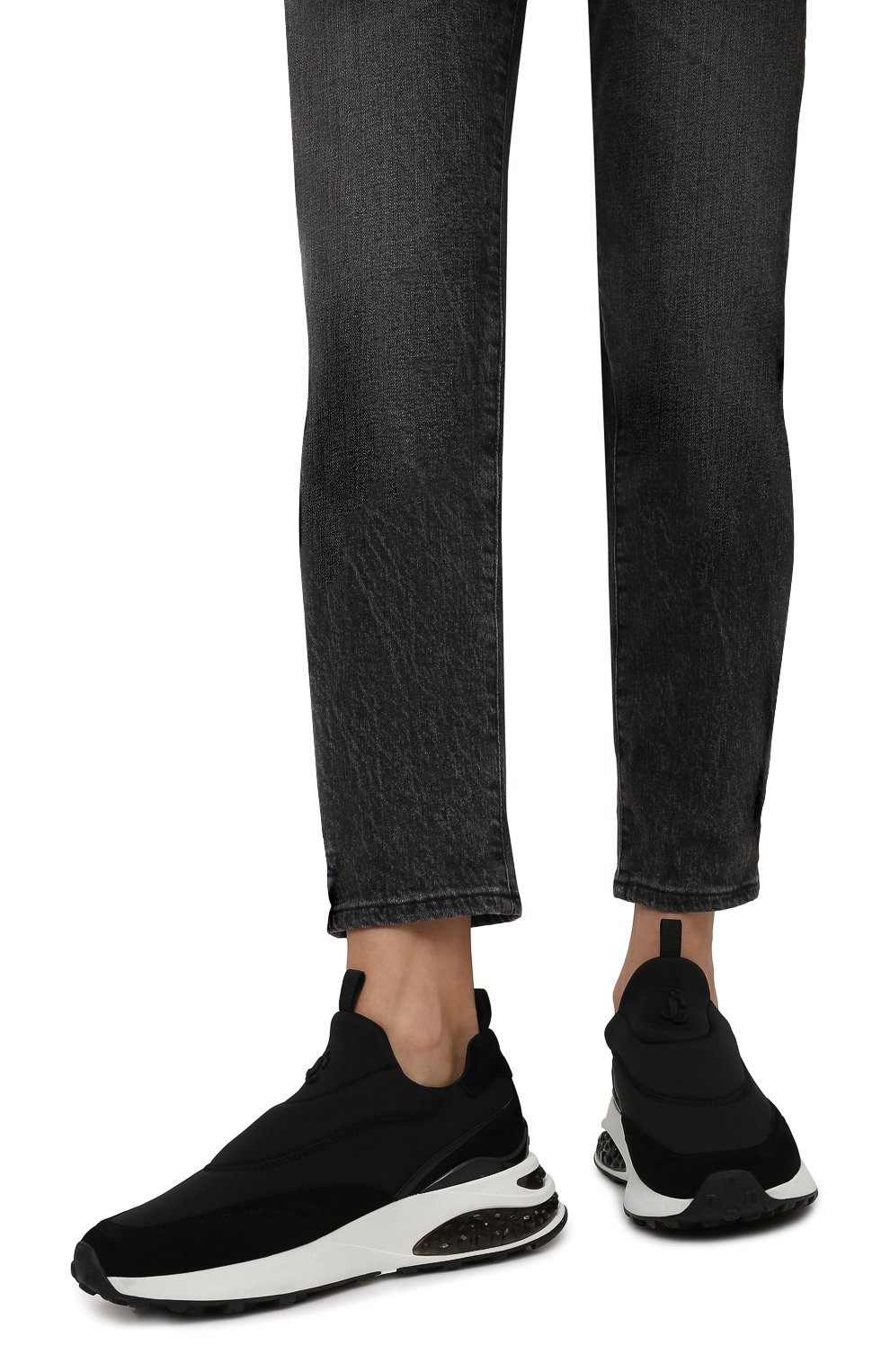 Комбинированные кроссовки memphis JIMMY CHOO, арт. MEMPHIS/F/VZY, фото 3