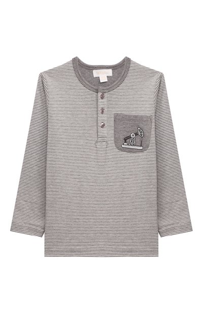 Хлопковый лонгслив BABYBU, арт. BI-D1012W22