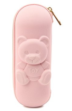 Женский складной зонт MOSCHINO светло-розового цвета, арт. 8042-SUPERMINI | Фото 6 (Материал: Текстиль, Металл, Синтетический материал; Материал сплава: Проставлено; Нос: Не проставлено)