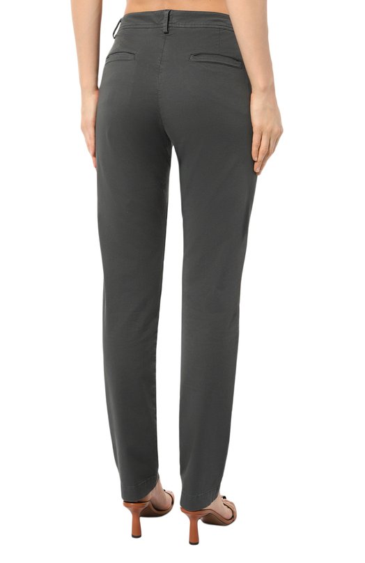 Хлопковые брюки Giorgio Armani 4SHPP130/T03B3 Серый  4SHPP130/T03B3 Фото 4