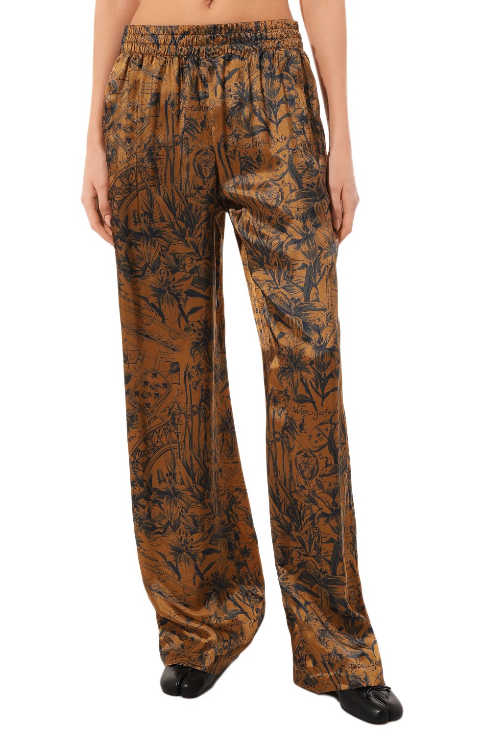 Брюки из вискозы GOLDEN GOOSE DELUXE BRAND, арт. GWP00821/P00082981831, фото 3