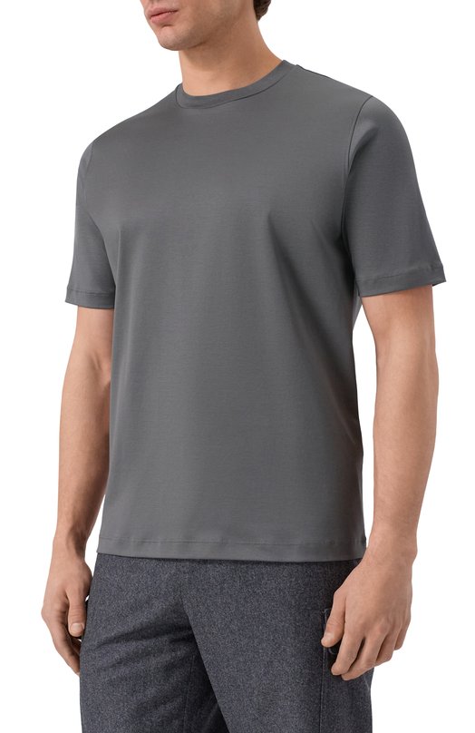 Хлопковая футболка MVST M26.CSM.K423/YAMU Серый  M26.CSM.K423/YAMU Фото 3