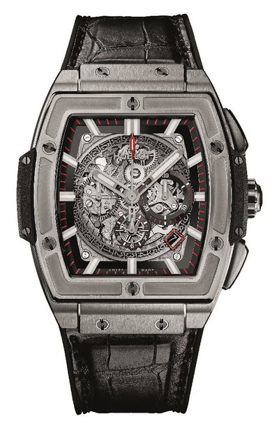 Мужские часы spirit of big bang titanium HUBLOT, арт. 601.NX.0173.LR