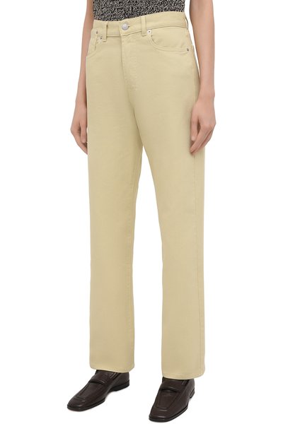 Джинсы DRIES VAN NOTEN светло-бежевого цвета по цене 34950 руб., арт. 211-12413-2378, фото 3 Джинсы DRIES VAN NOTEN, арт. 211-12413-2378, фото 3