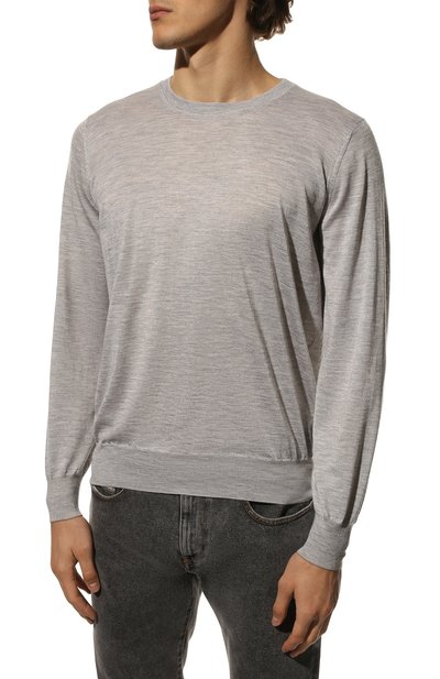 Джемпер из кашемира и шелка BRUNELLO CUCINELLI, арт. M2300100, фото 3