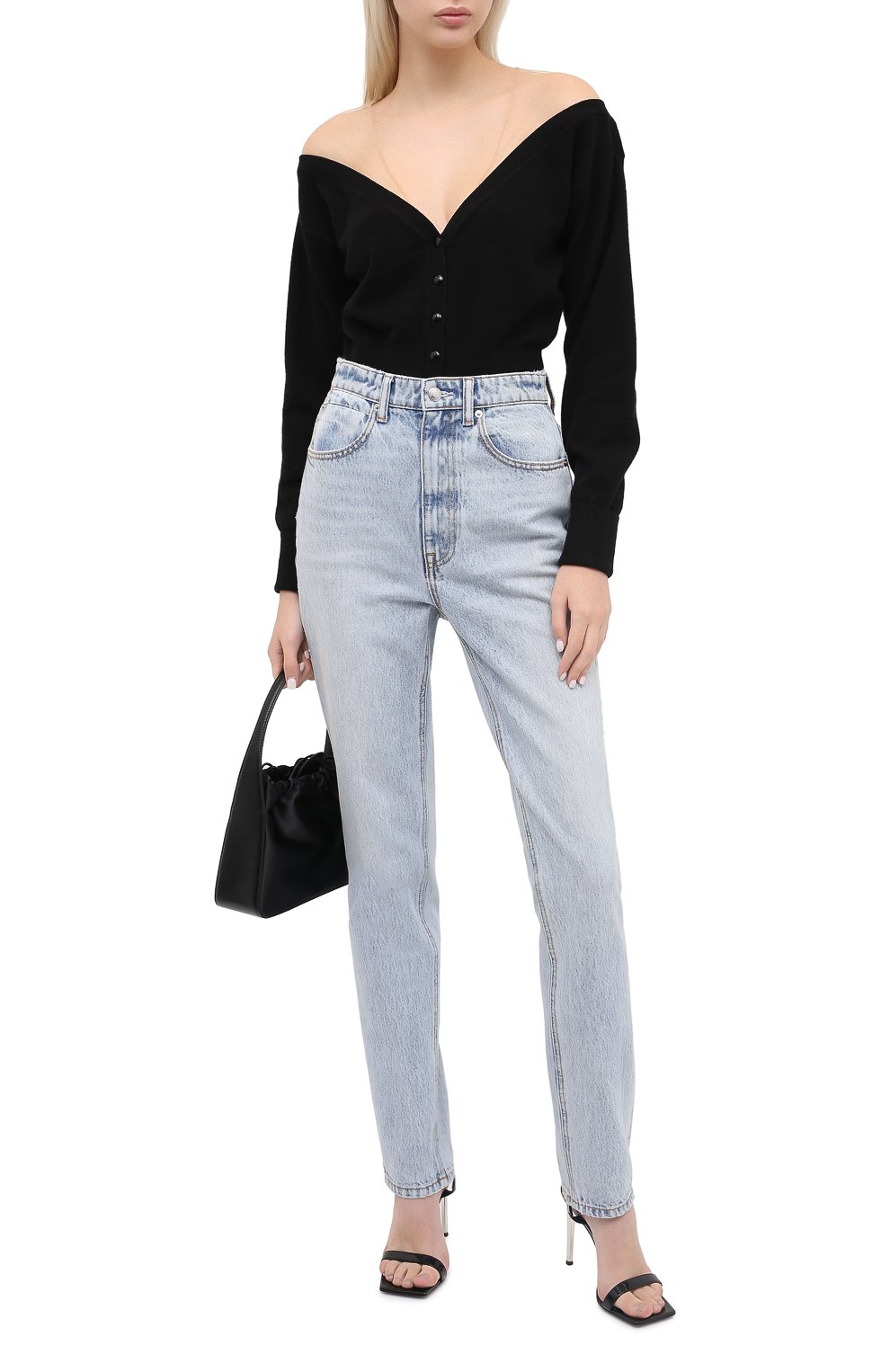 Кардиган из шерсти и вискозы ALEXANDER WANG, арт. 1KC2191128, фото 2