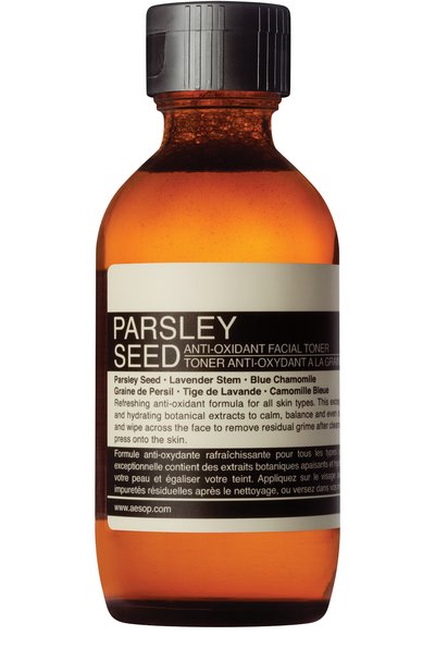 Женский тоник для лица parsley seed anti-oxidant (100ml) AESOP, арт. B100SK18