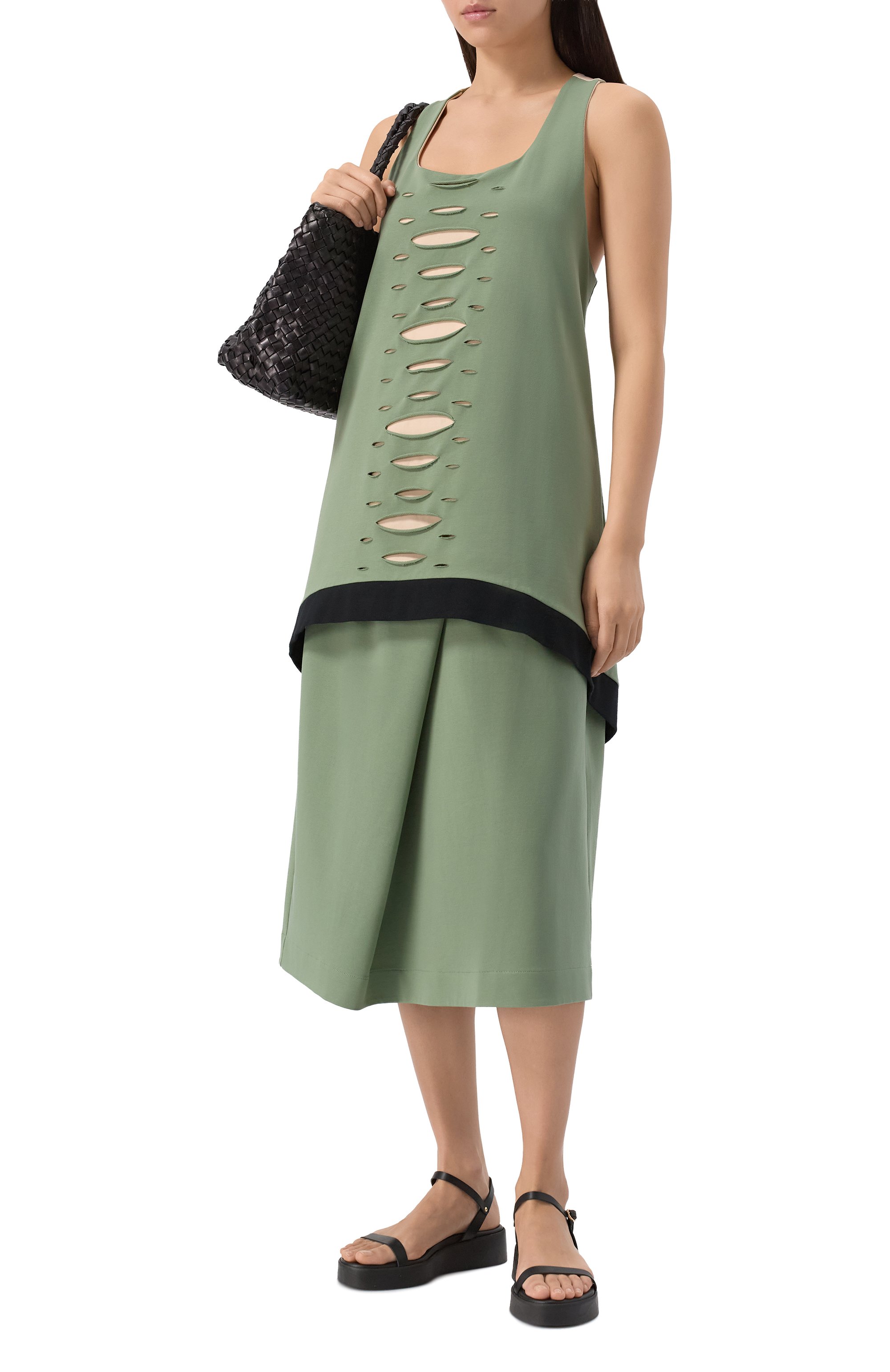 Двусторонний топ MIDGARD PARIS разноцветного цвета по цене 25000 руб., арт. TT101-FR-GR, фото 2 Двусторонний топ MIDGARD PARIS, арт. TT101-FR-GR, фото 2