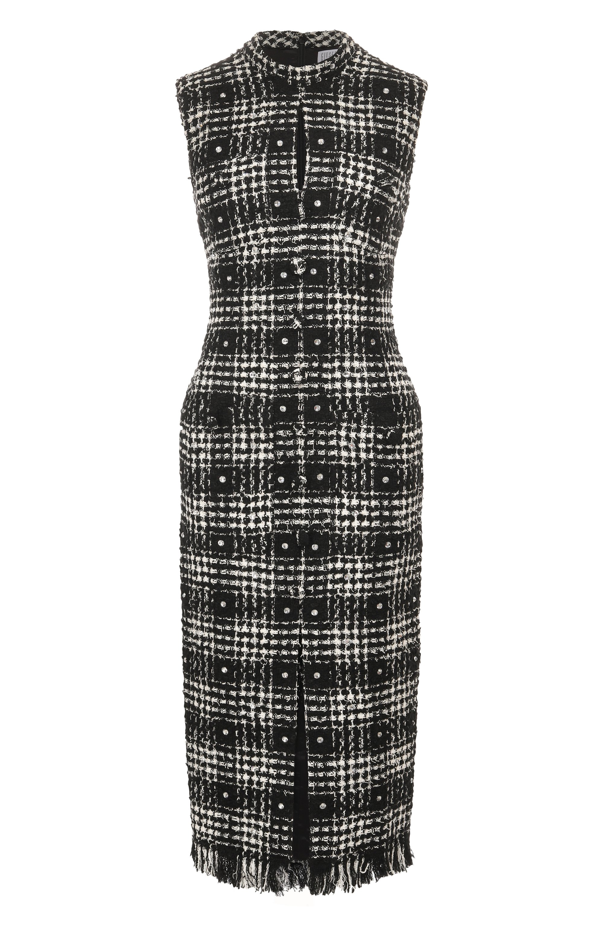 Твидовое платье GIUSEPPE DI MORABITO, арт. 05FWDR484C 05326, фото 1