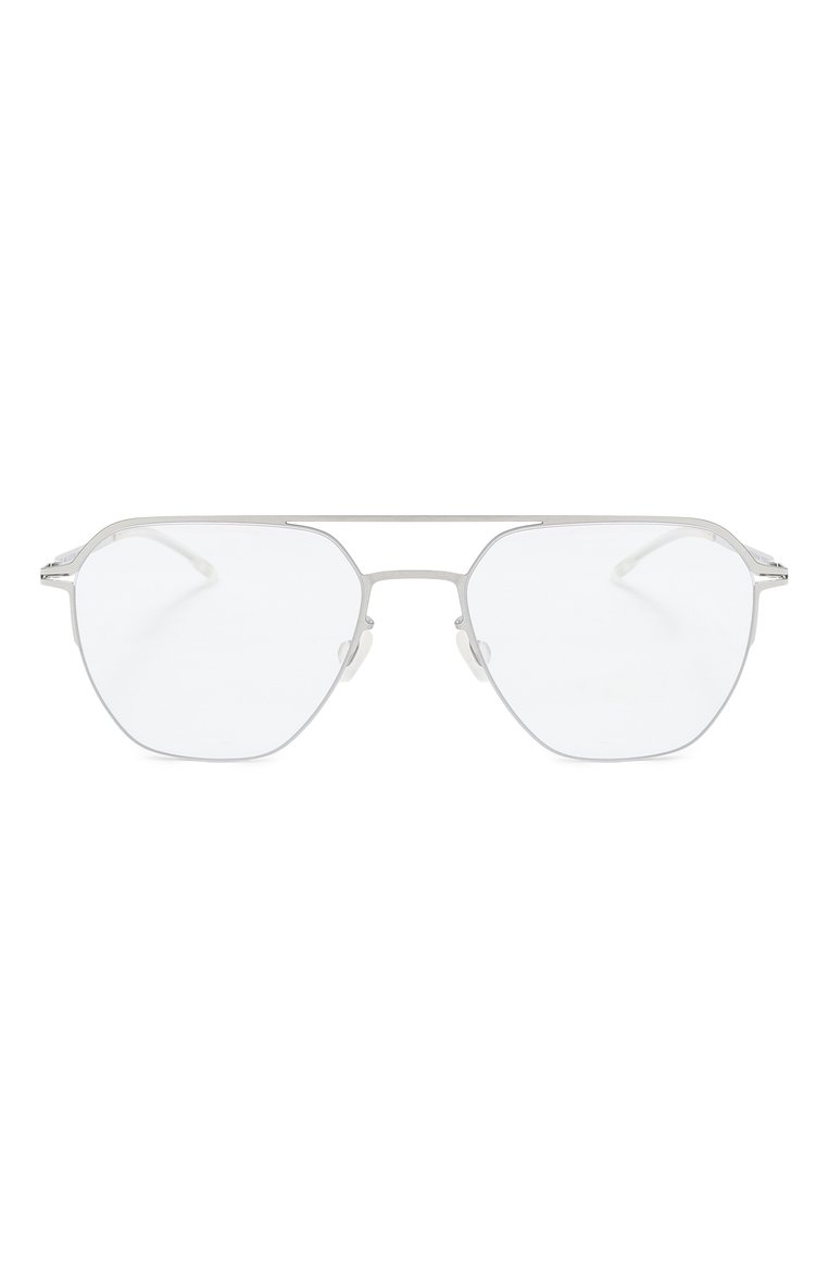 Женские оправа MYKITA серебряного цвета, арт. IMBA/051 | Фото 4 (Региональные ограничения белый список (Axapta Mercury): Не проставлено; Нос: Не проставлено; Тип очков: Оправа; Кросс-КТ: Оправы-унисекс; Материал: Металл; Оптика Гендер: оптика-унисекс)