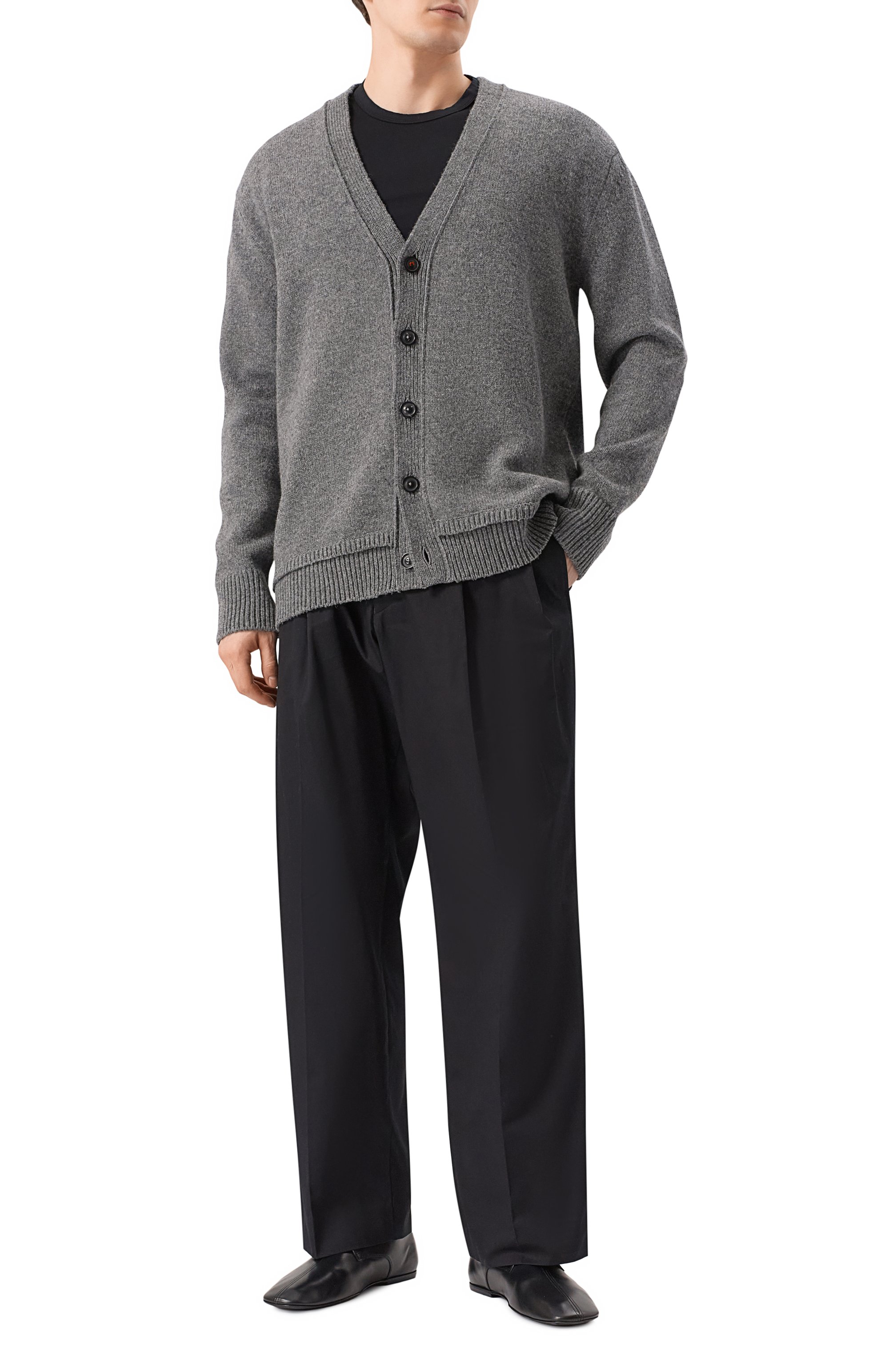 Кожаные дерби DRIES VAN NOTEN, арт. MS251-1482/109, фото 2