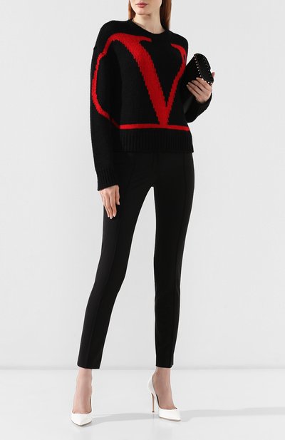 Шерстяные брюки VALENTINO, арт. SB3RB3A54P6, фото 2