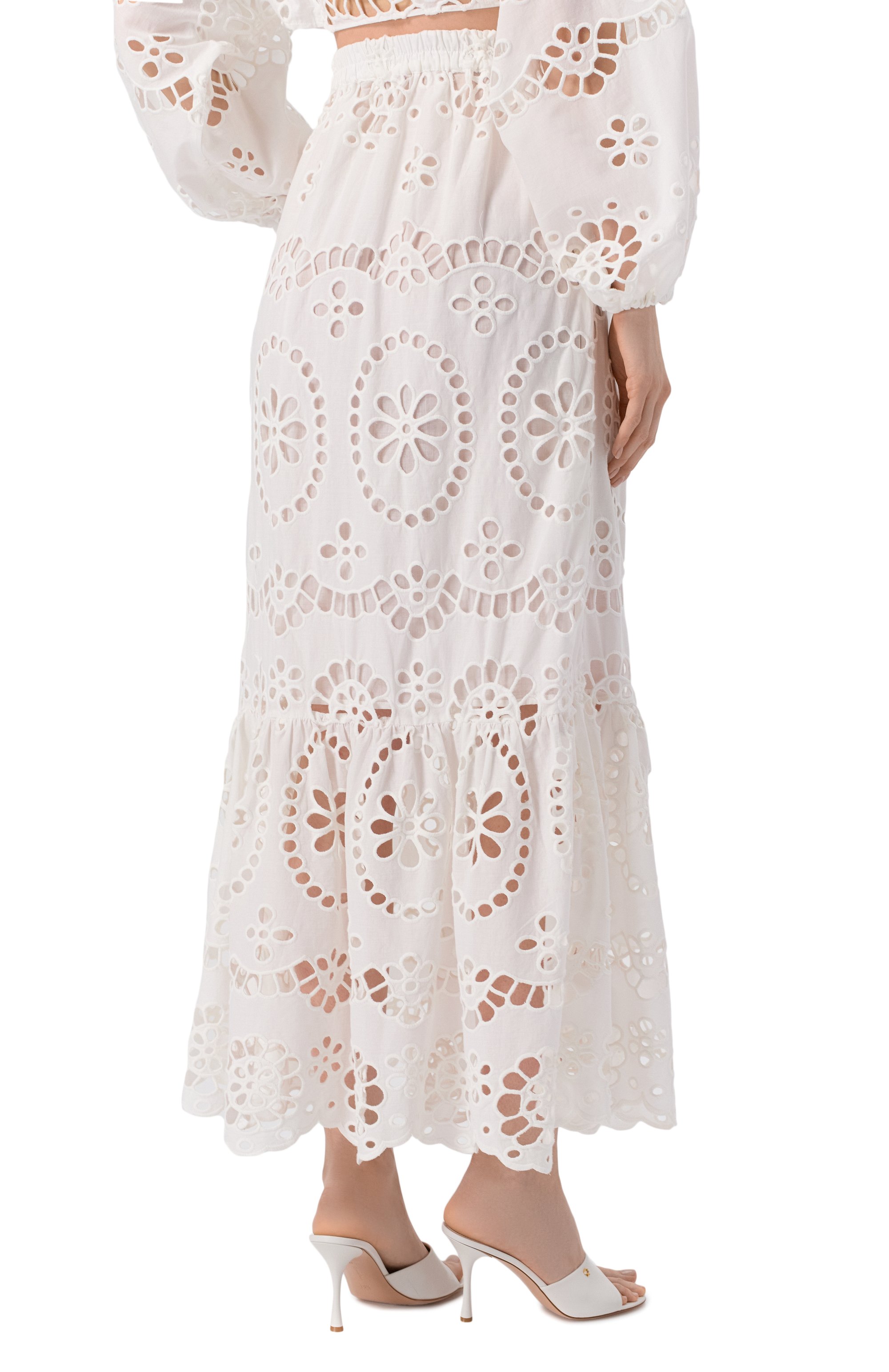 Хлопковая юбка MC2 SAINT BARTH, арт. STBW JENNY/05727H, фото 4