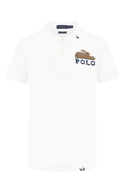 Женское хлопковое поло POLO RALPH LAUREN, арт. 211758894