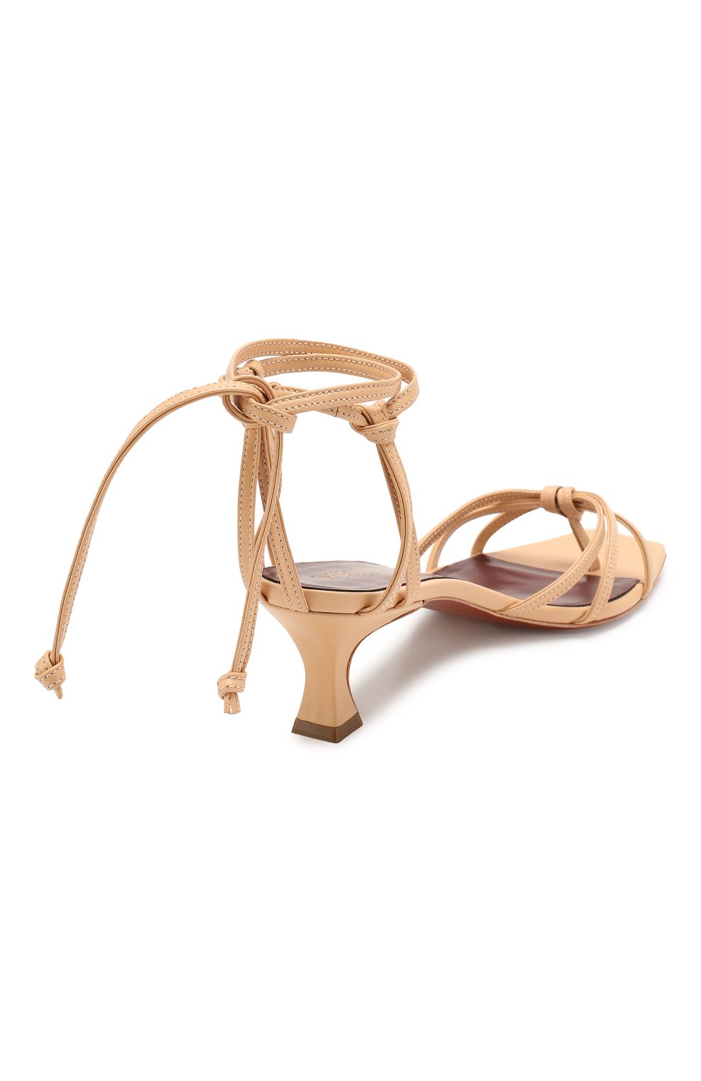 Кожаные босоножки lace 50 MANU ATELIER, арт. 2019004, фото 4