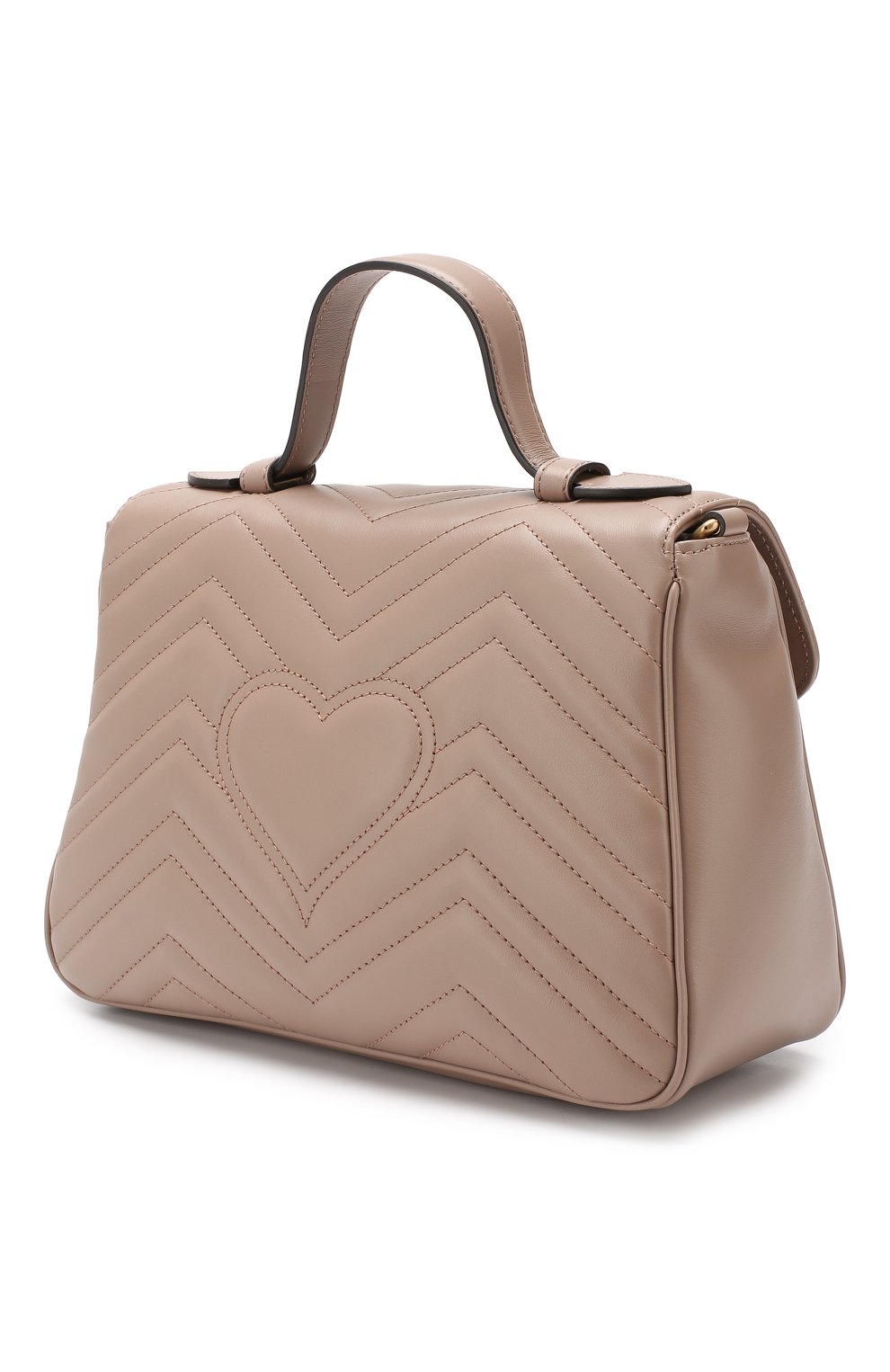 Сумка gg marmont small GUCCI бежевого цвета по цене 324000 руб., арт. 498110/DTDIT, фото 3 Сумка gg marmont small GUCCI, арт. 498110/DTDIT, фото 3