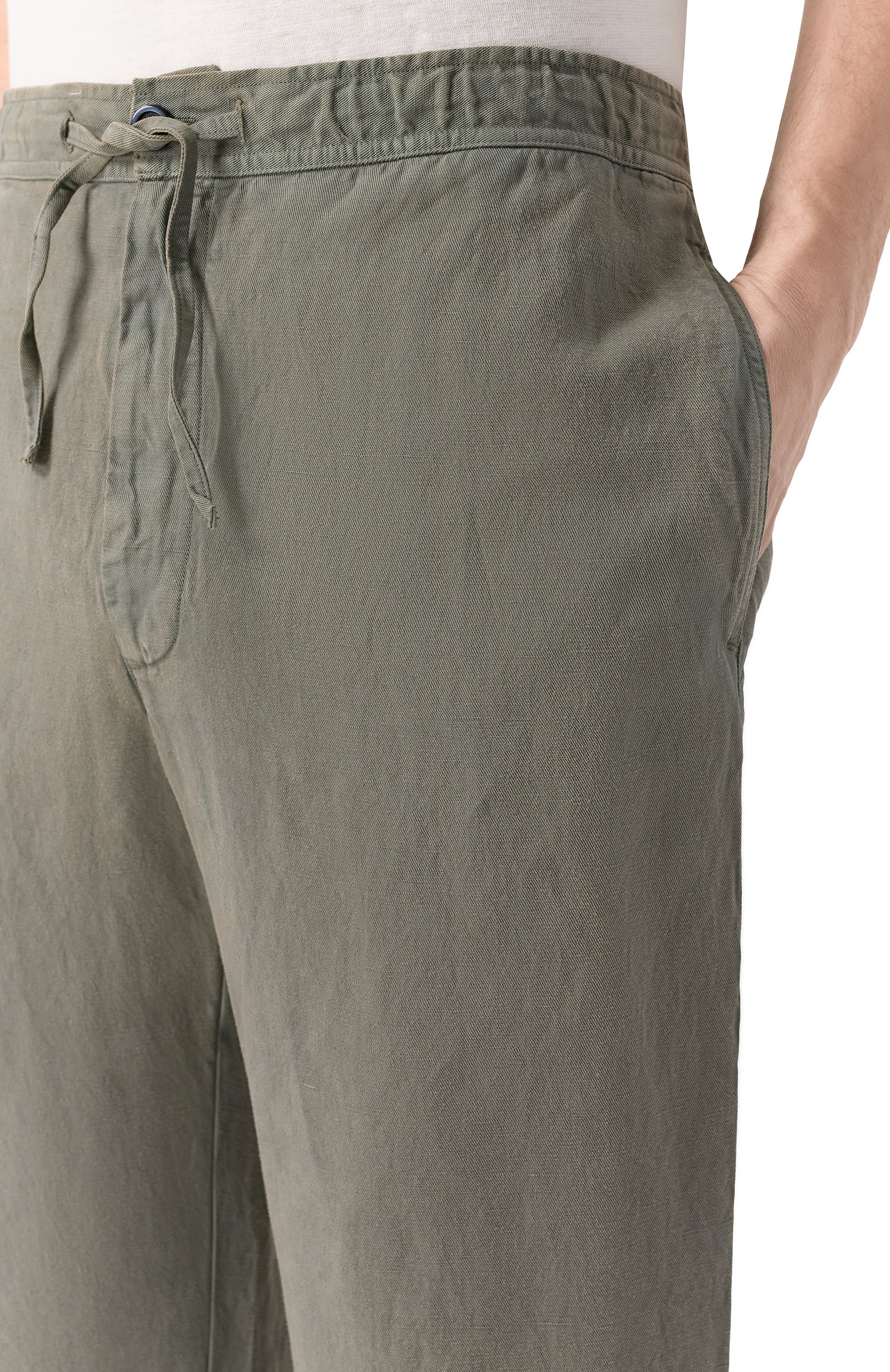 Брюки изо льна и лиоцелла 120% LINO, арт. 33ALIM29PT/G409/D00, фото 5