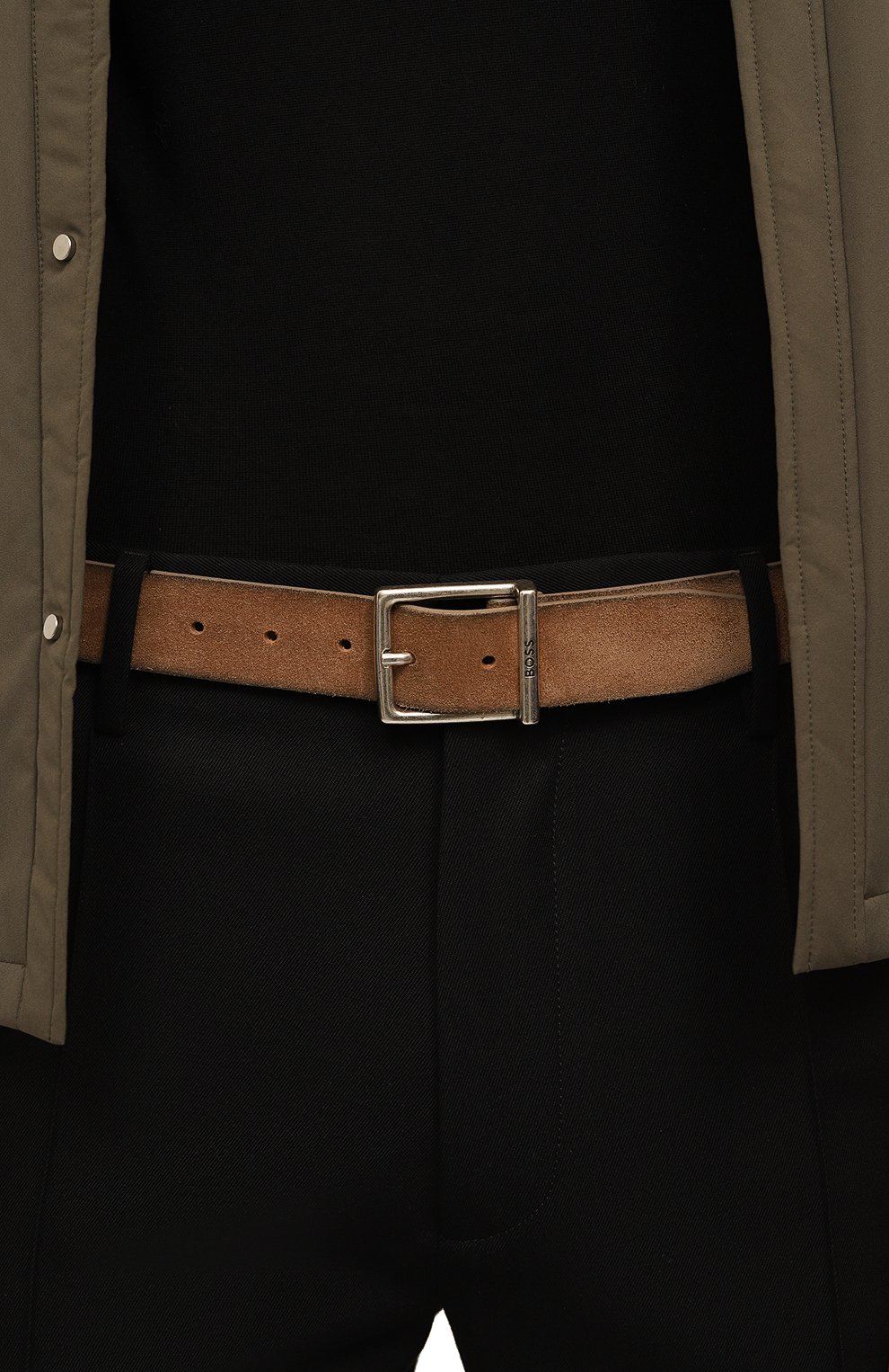 Замшевый ремень BOSS, арт. 50471322, фото 2