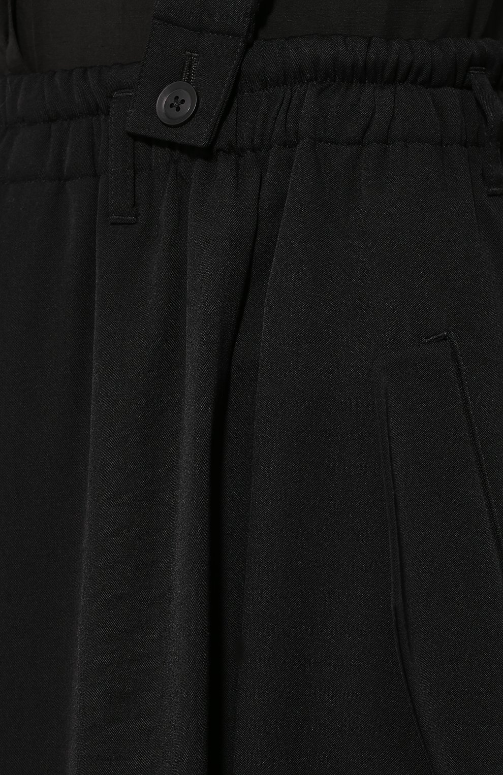Шерстяные брюки YOHJI YAMAMOTO, арт. HH-P32-100, фото 5