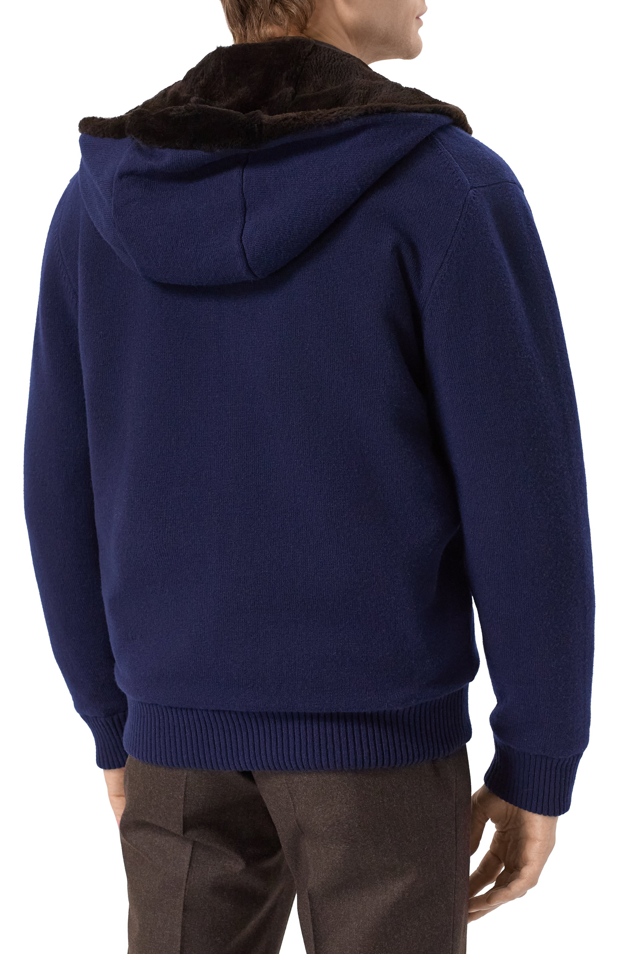 Кашемировый бомбер с подкладкой из бобра KANGRA, арт. 9150/11 02, фото 4