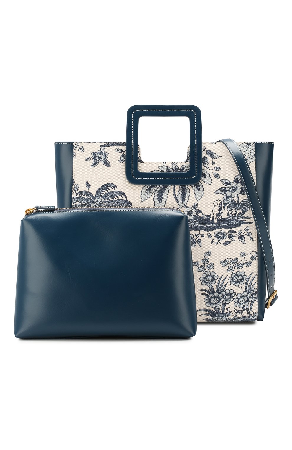 Сумка shirley STAUD синего цвета по цене 29950 руб., арт. 184-9042, фото 7 Сумка shirley STAUD, арт. 184-9042, фото 7