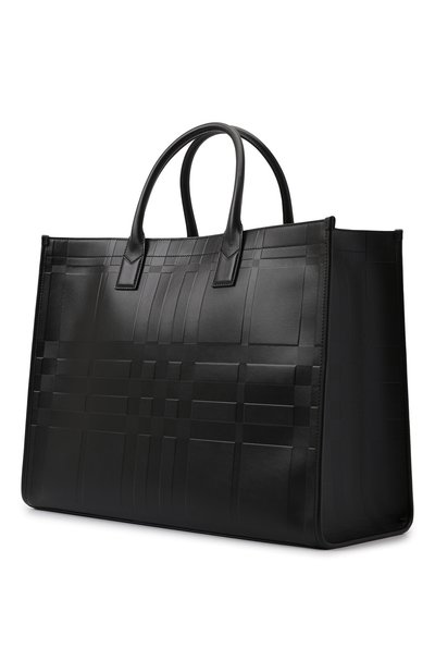 Кожаная сумка-тоут BURBERRY, арт. 8049028, фото 4