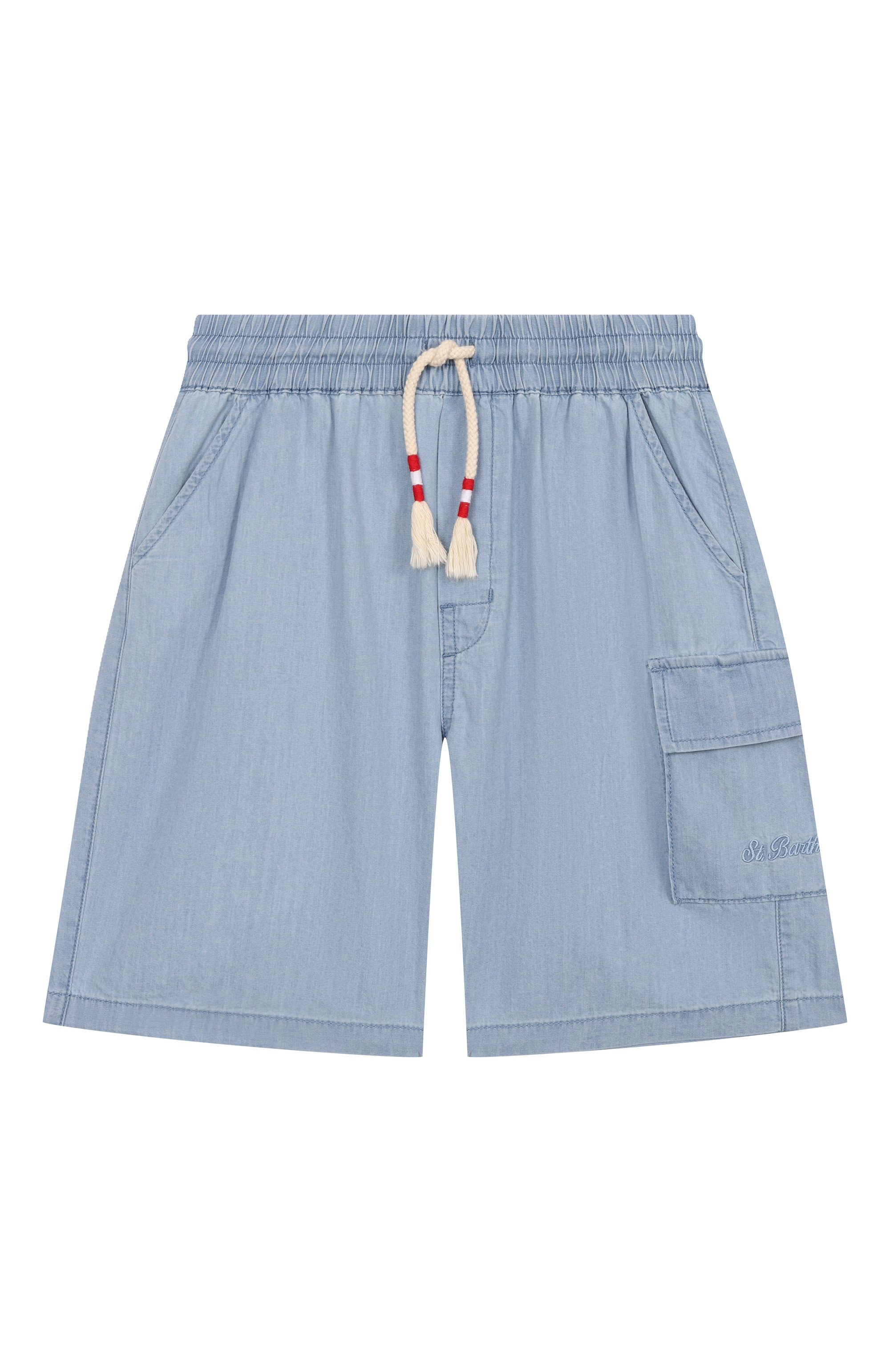 Джинсовые шорты-карго MC2 SAINT BARTH, арт. STBK MARSEILLE JR/00317H, фото 1