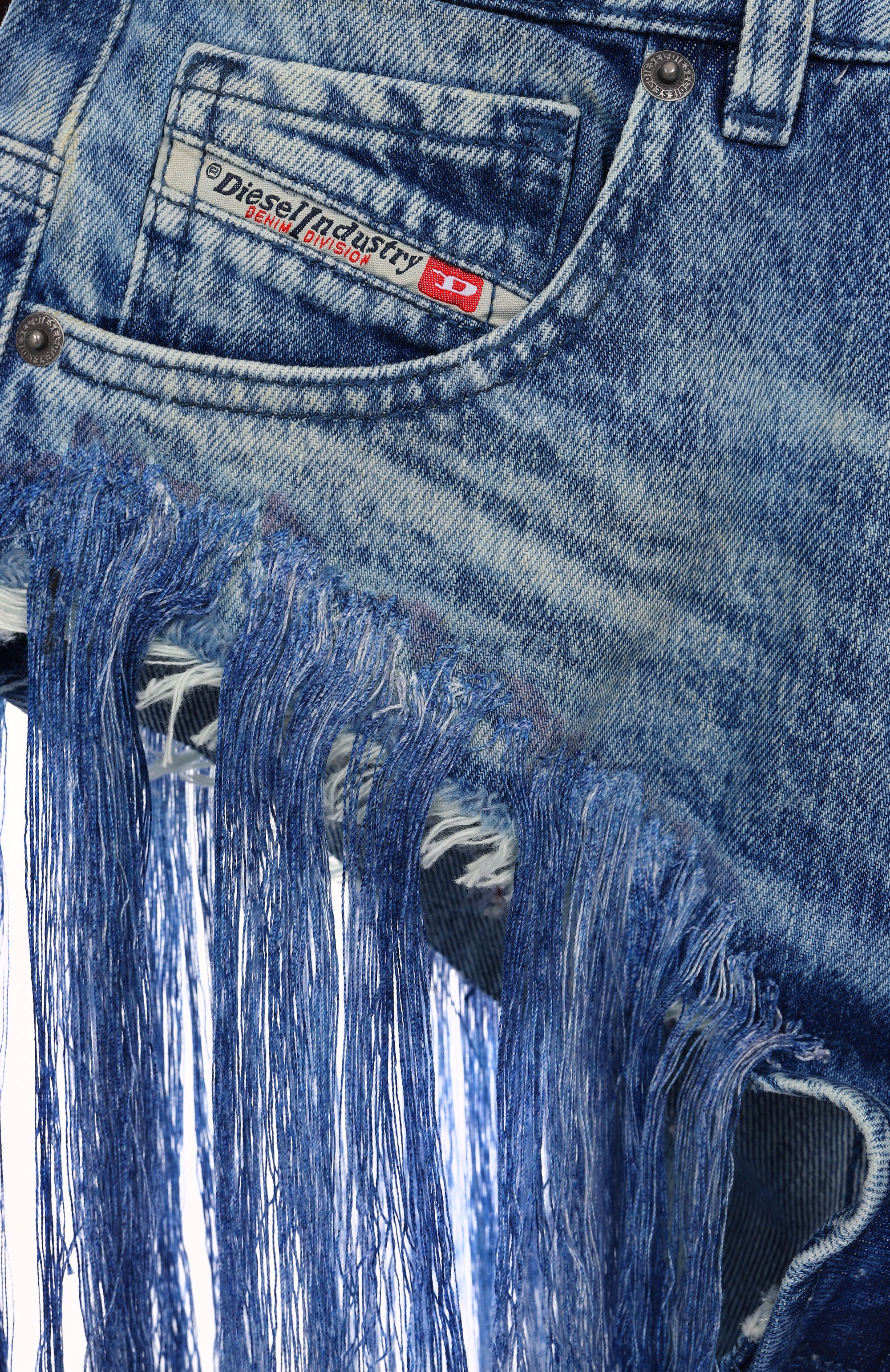 Джинсовые шорты DIESEL, арт. A18145/0CMBM, фото 6