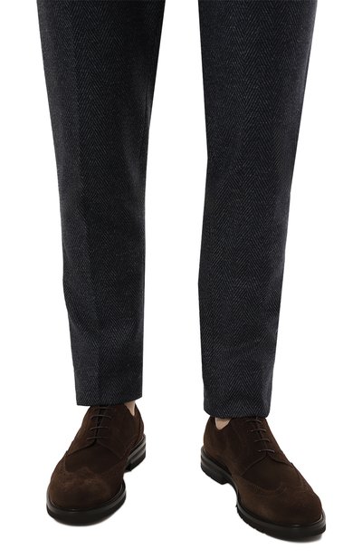 Замшевые дерби CORNELIANI, арт. 94TM35-9420915, ф ото 3